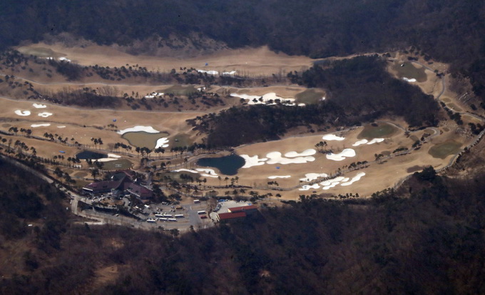 航拍星州薩德基地 基礎工程進行中探測中國除西部之外導彈動態