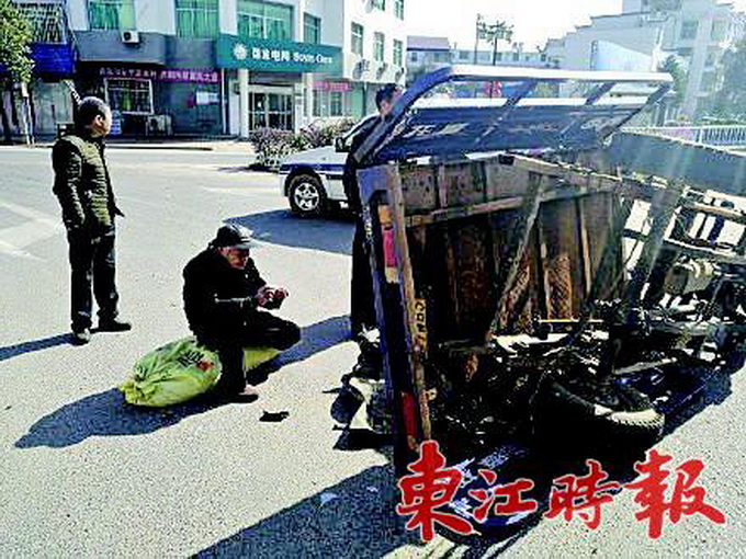 老人遇車禍拒絕賠償 安慰稱-我不訛司機我不訛你們的冤枉錢