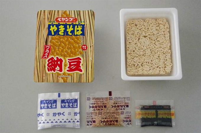 奇葩納豆泡面走紅看到圖片后陣亡 粘稠口感才正宗