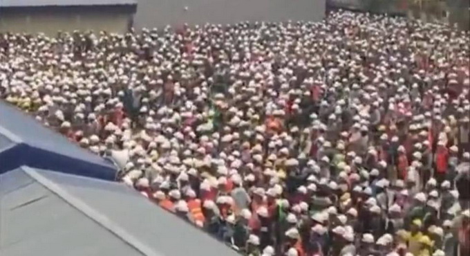 三星工廠千人群毆 疑因一名韓籍保安與當地人爭執牽涉1000人