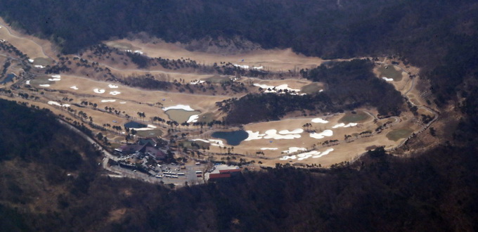 航拍星州薩德基地 基礎工程進行中探測中國除西部之外導彈動態